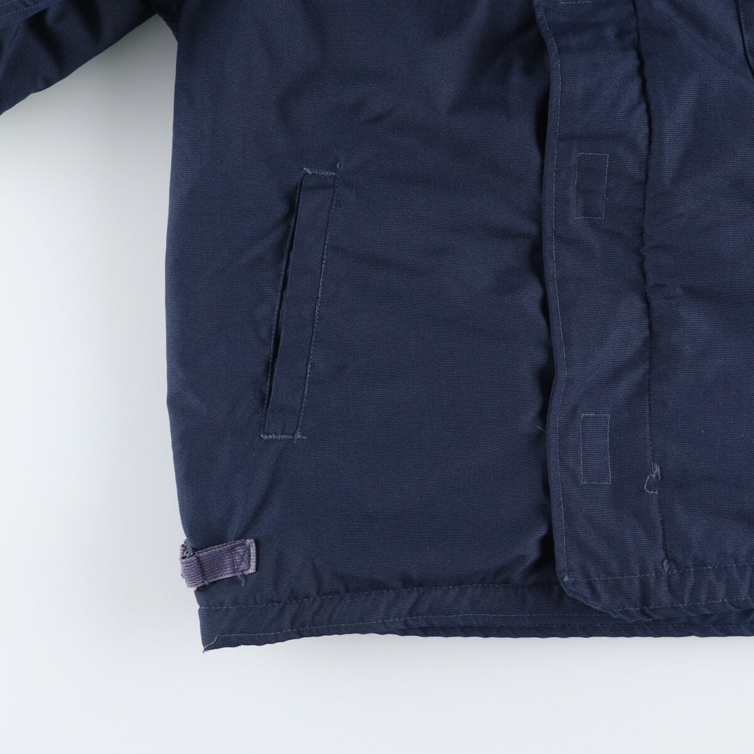 1990'S US Navy Aramid Deck Jacket with Back Stencil, Made in USA, Size Large (42-44) Aramid navy blue type Vintage Second Hand