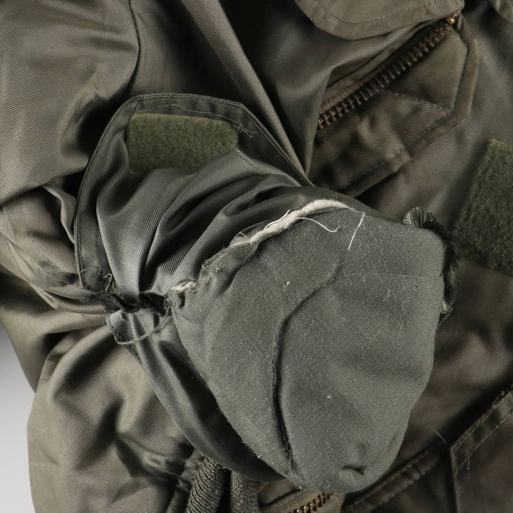 80's US military actual product CWU 45 Aromatic polyamide Khaki type Vintage Second Hand