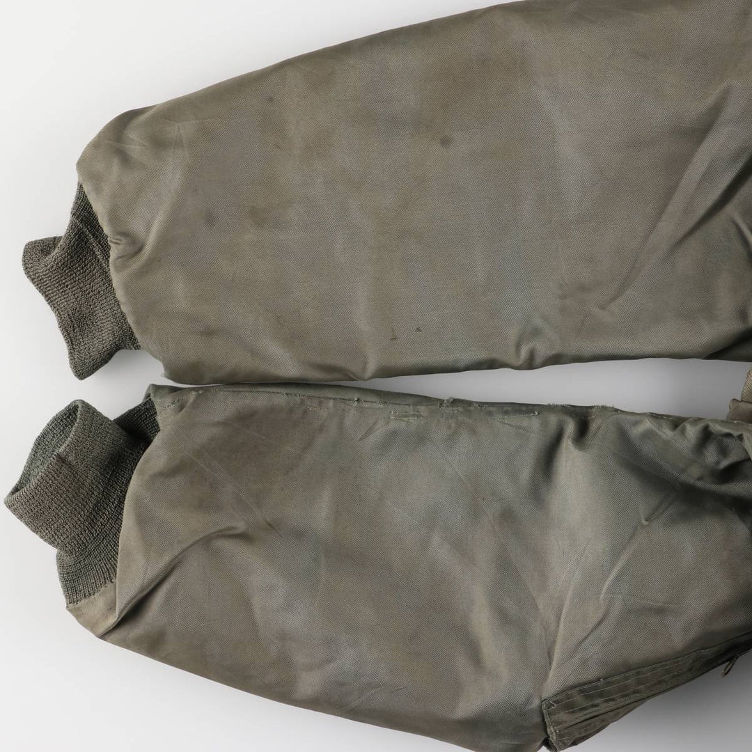 80's US military actual product CWU 45 Aromatic polyamide Khaki type Vintage Second Hand