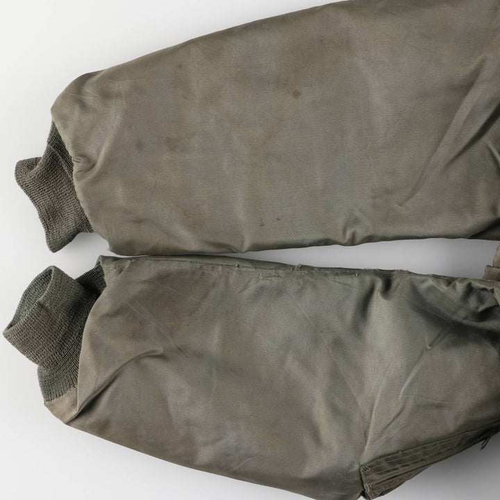 80's US military actual product CWU 45 Aromatic polyamide Khaki type Vintage Second Hand