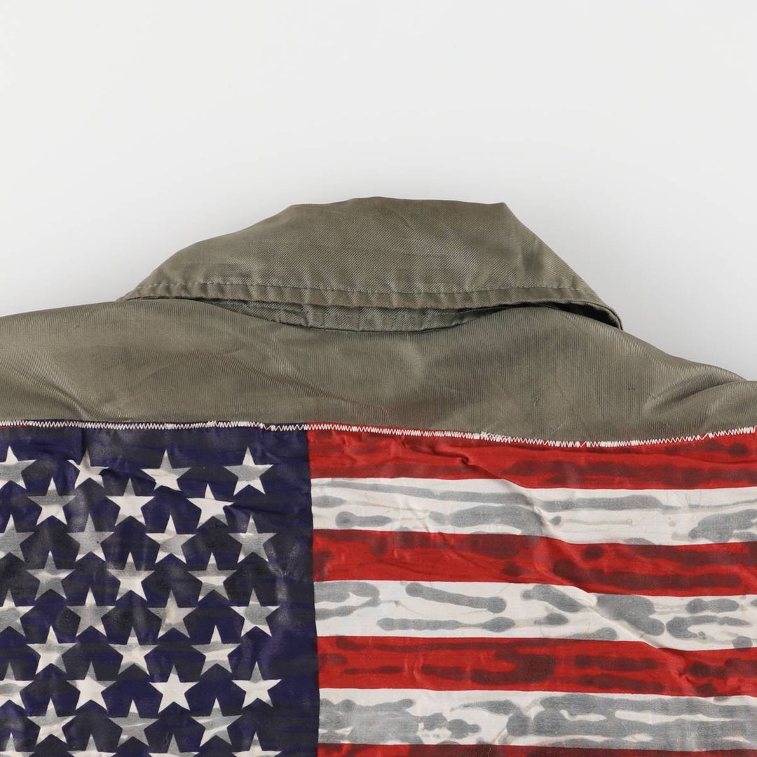 80's US military actual product CWU 45 Aromatic polyamide Khaki type Vintage Second Hand