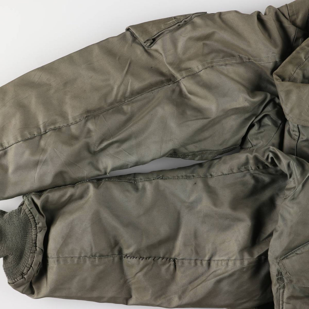 80's US military actual product CWU 45 Aromatic polyamide Khaki type Vintage Second Hand