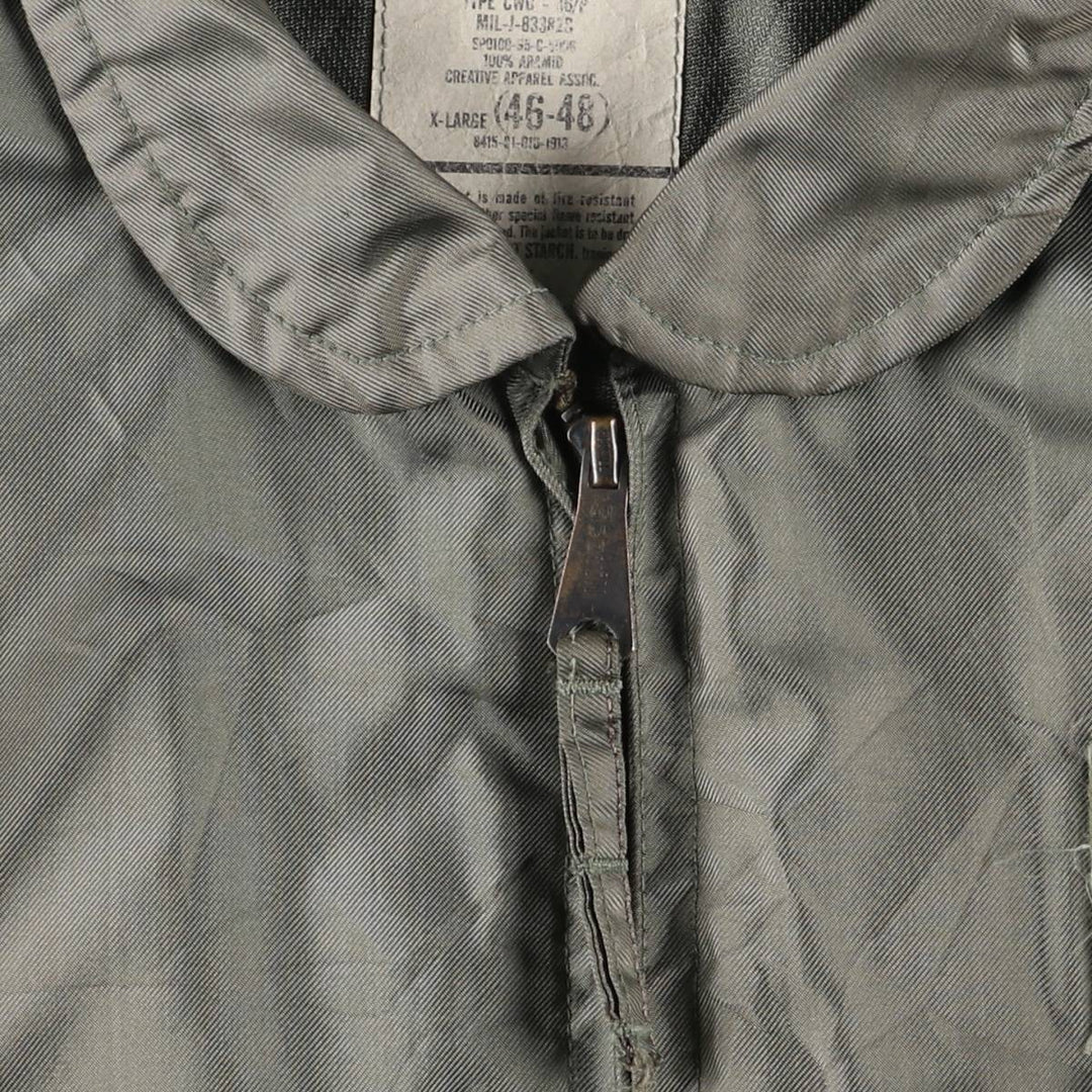 90's US military actual product CWU-36 Aramid Khaki type Vintage Second Hand