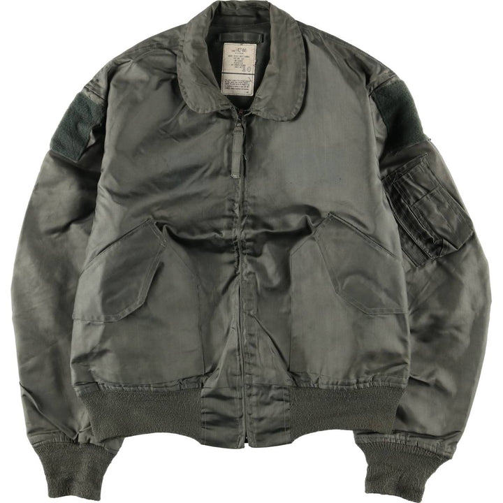 90's US military actual product CWU-36 Aromatic polyamide Khaki type Vintage Second Hand