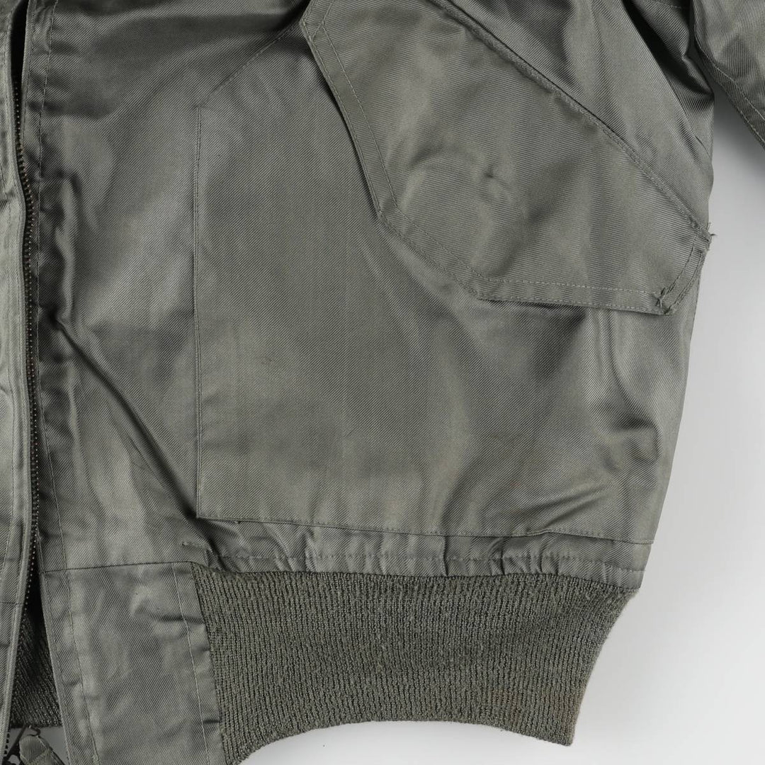 90's US military actual product CWU-36 Aromatic polyamide Khaki type Vintage Second Hand