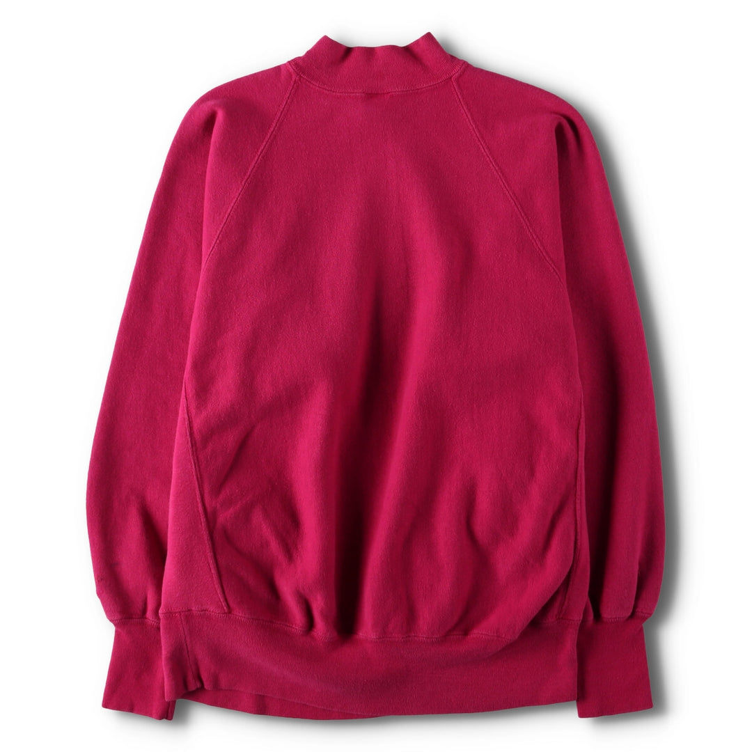 90'S Champion Reverse Weave Sweatshirt with Embroidered Tag, No Eyes, Plain, Women's Size L cotton pink type Vintage Second Hand