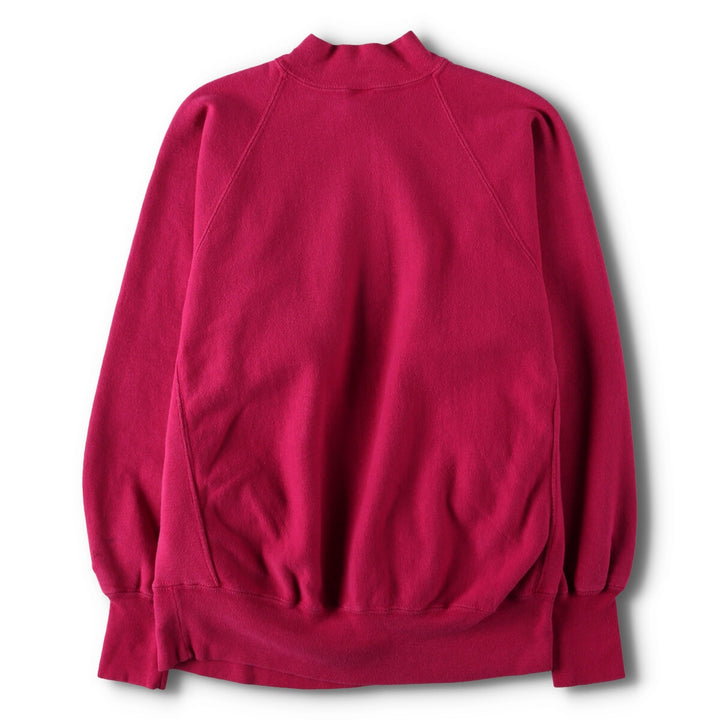 90'S Champion Reverse Weave Sweatshirt with Embroidered Tag, No Eyes, Plain, Women's Size L cotton pink type Vintage Second Hand