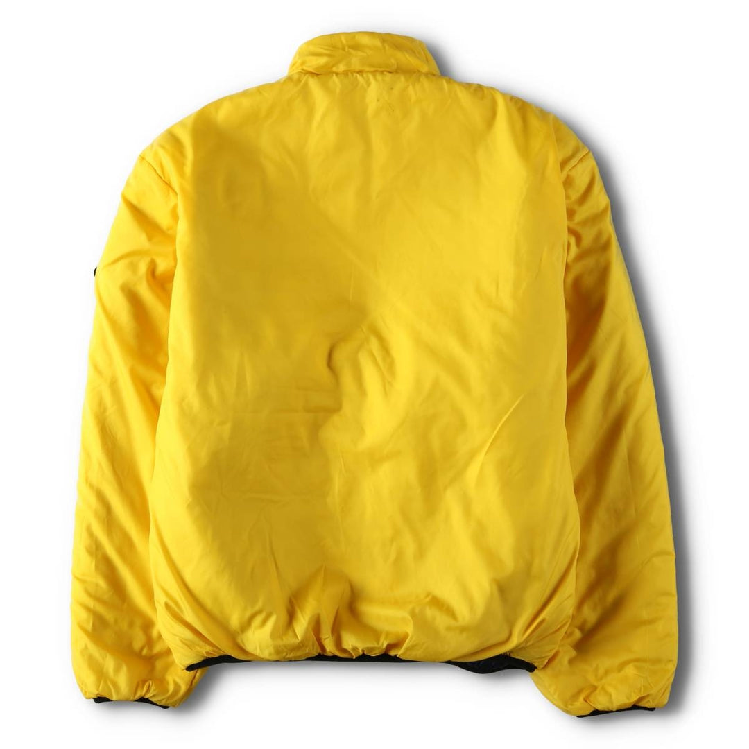 Ralph Lauren Polo Sport Padded Reversible Ripstop Anorak Jacket, Men's Size XL polyester yellow type Vintage Second Hand