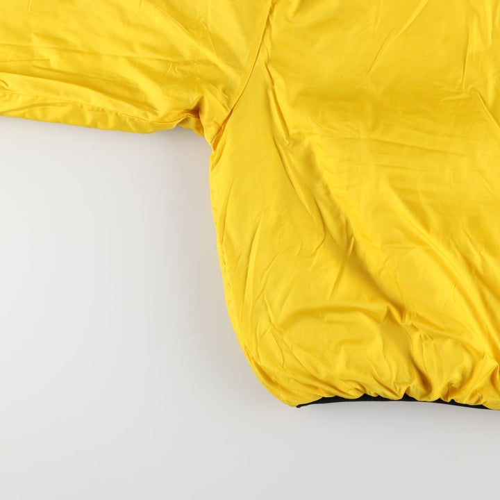 Ralph Lauren Polo Sport Padded Reversible Ripstop Anorak Jacket, Men's Size XL polyester yellow type Vintage Second Hand