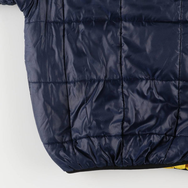 Ralph Lauren Polo Sport Padded Reversible Ripstop Anorak Jacket, Men's Size XL polyester yellow type Vintage Second Hand