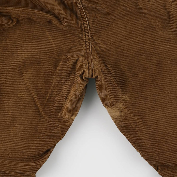 Vintage Ralph Lauren POLO by Ralph Lauren corduroy cargo pants, men's size W39. cotton brown type Vintage Second Hand