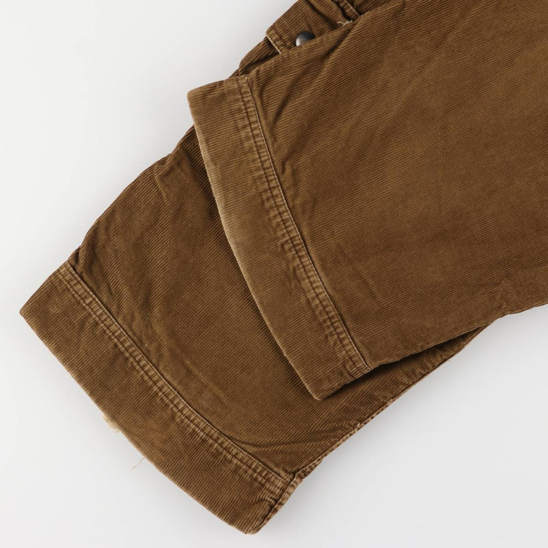 Vintage Ralph Lauren POLO by Ralph Lauren corduroy cargo pants, men's size W39. cotton brown type Vintage Second Hand