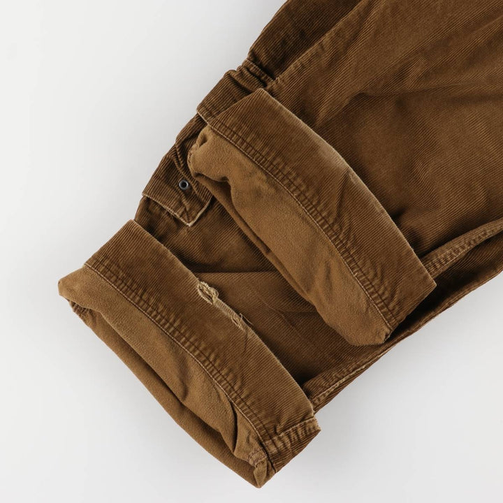 Vintage Ralph Lauren POLO by Ralph Lauren corduroy cargo pants, men's size W39. cotton brown type Vintage Second Hand
