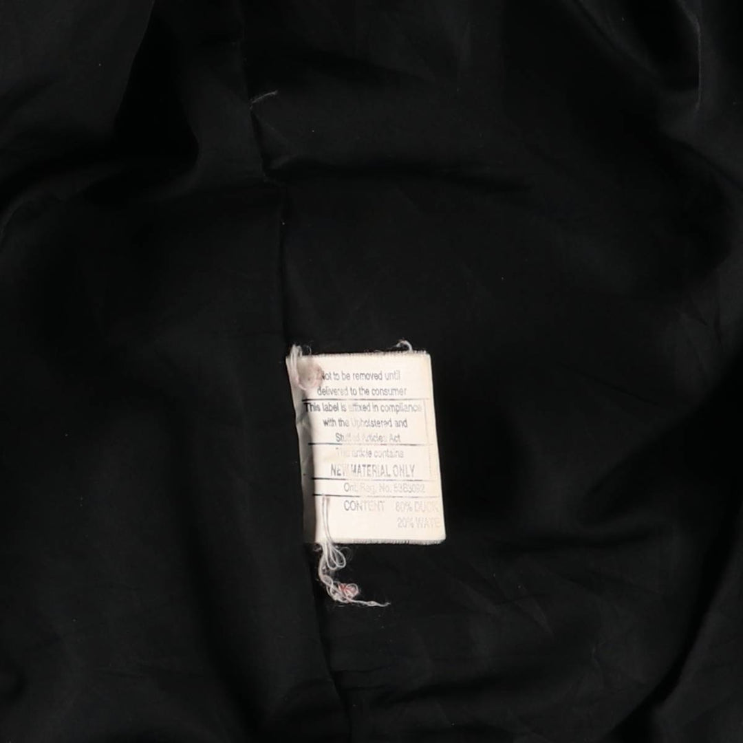 Ralph Lauren POLO by Ralph Lauren down jacket, men's size XL polyester black type Vintage Second Hand