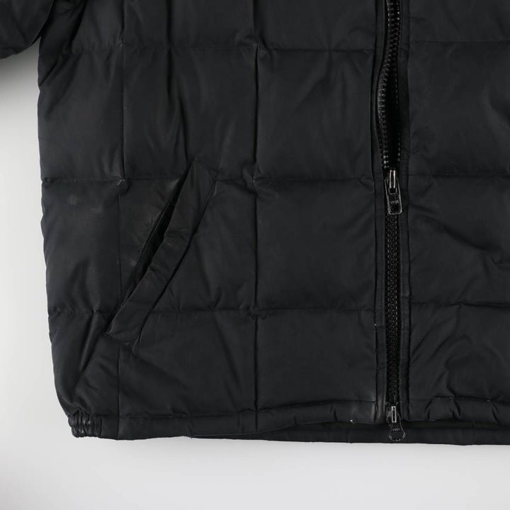 Ralph Lauren POLO by Ralph Lauren down jacket, men's size XL polyester black type Vintage Second Hand