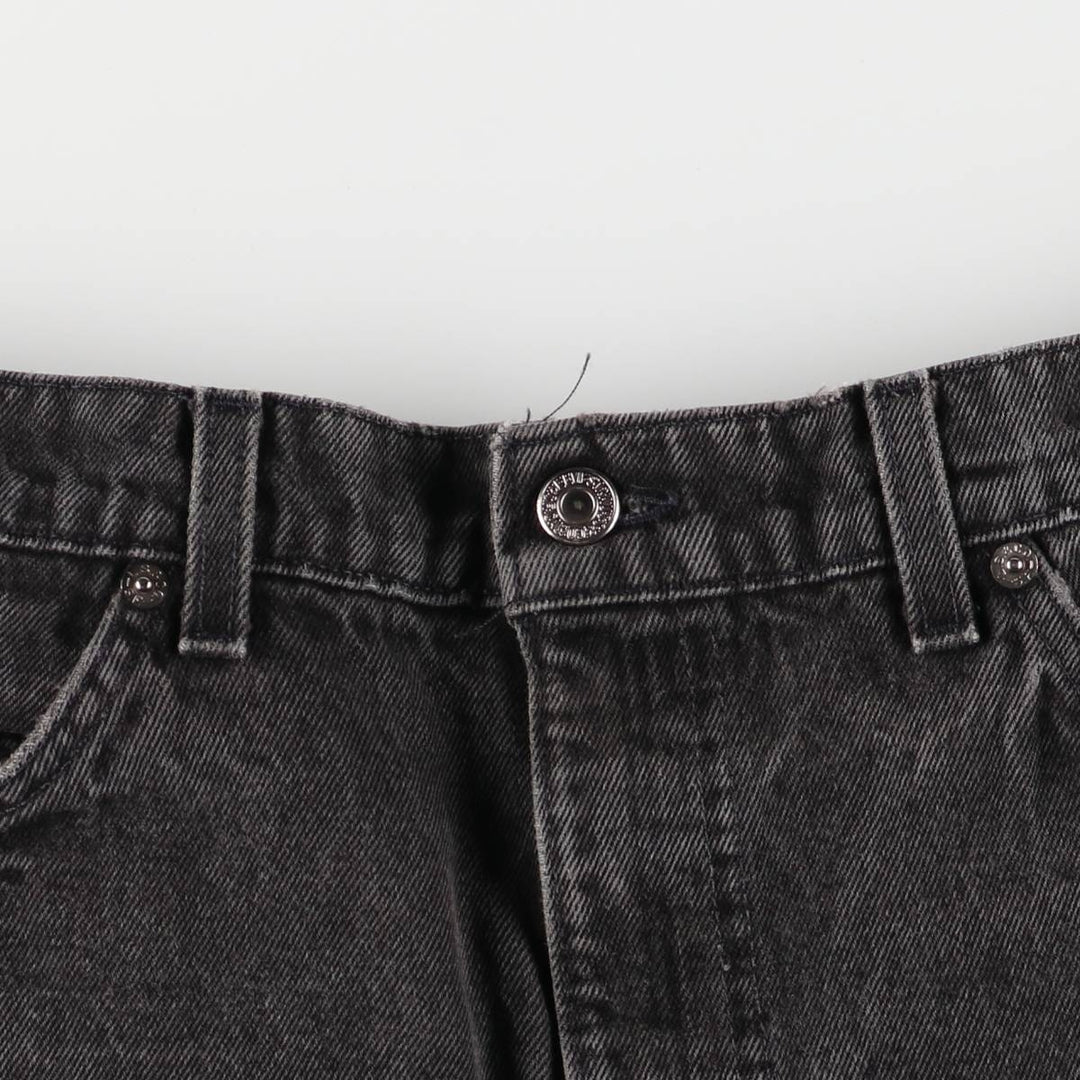 90'S Levi's 40505-4159 Orange Tab Black Denim Tapered Denim Pants Men's Size 35 cotton black type Vintage Second Hand