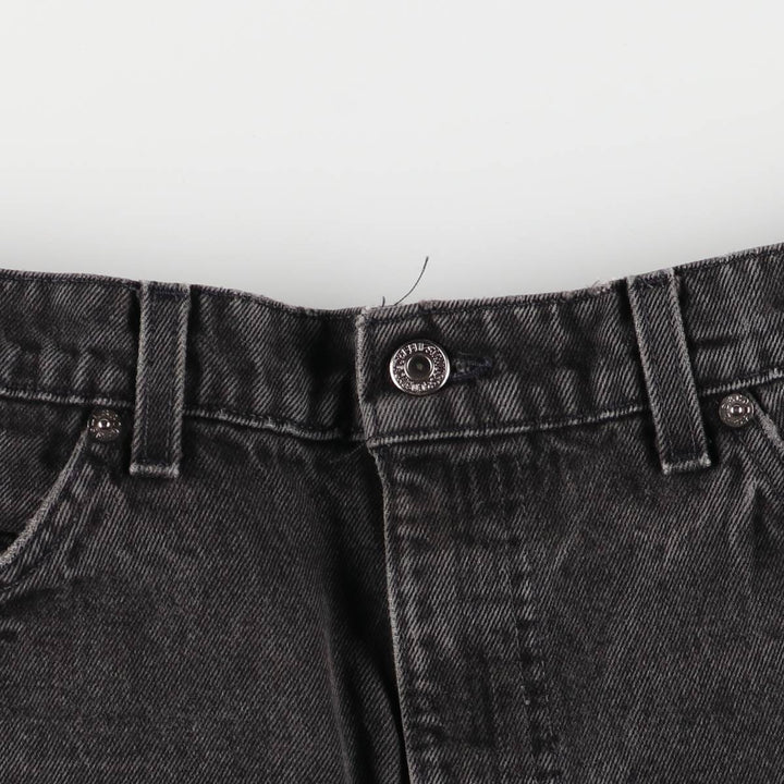 90'S Levi's 40505-4159 Orange Tab Black Denim Tapered Denim Pants Men's Size 35 cotton black type Vintage Second Hand