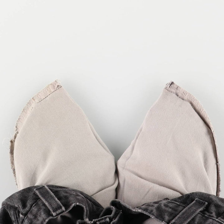 90'S Levi's 40505-4159 Orange Tab Black Denim Tapered Denim Pants Men's Size 35 cotton black type Vintage Second Hand