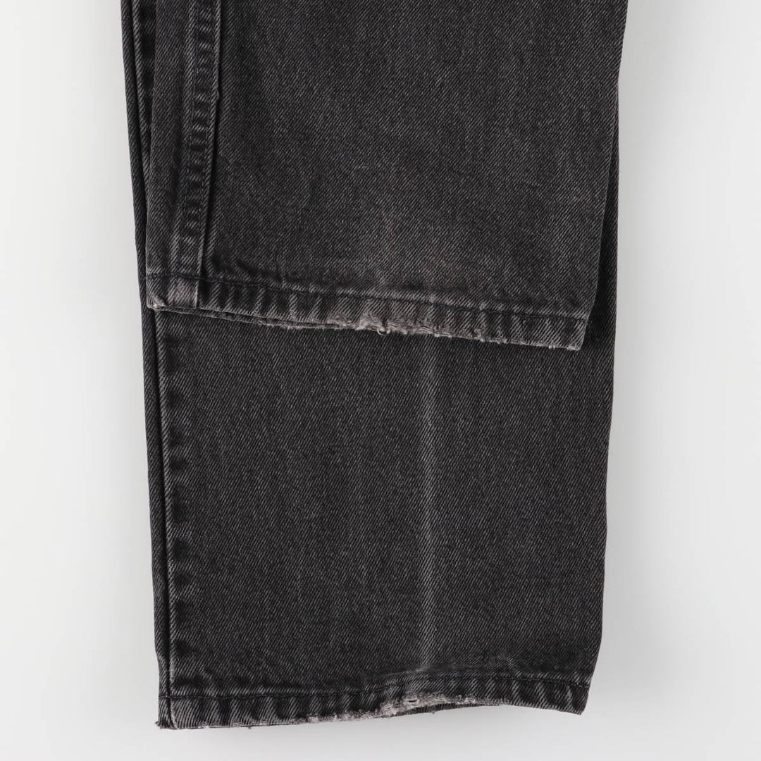 90'S Levi's 40505-4159 Orange Tab Black Denim Tapered Denim Pants Men's Size 35 cotton black type Vintage Second Hand