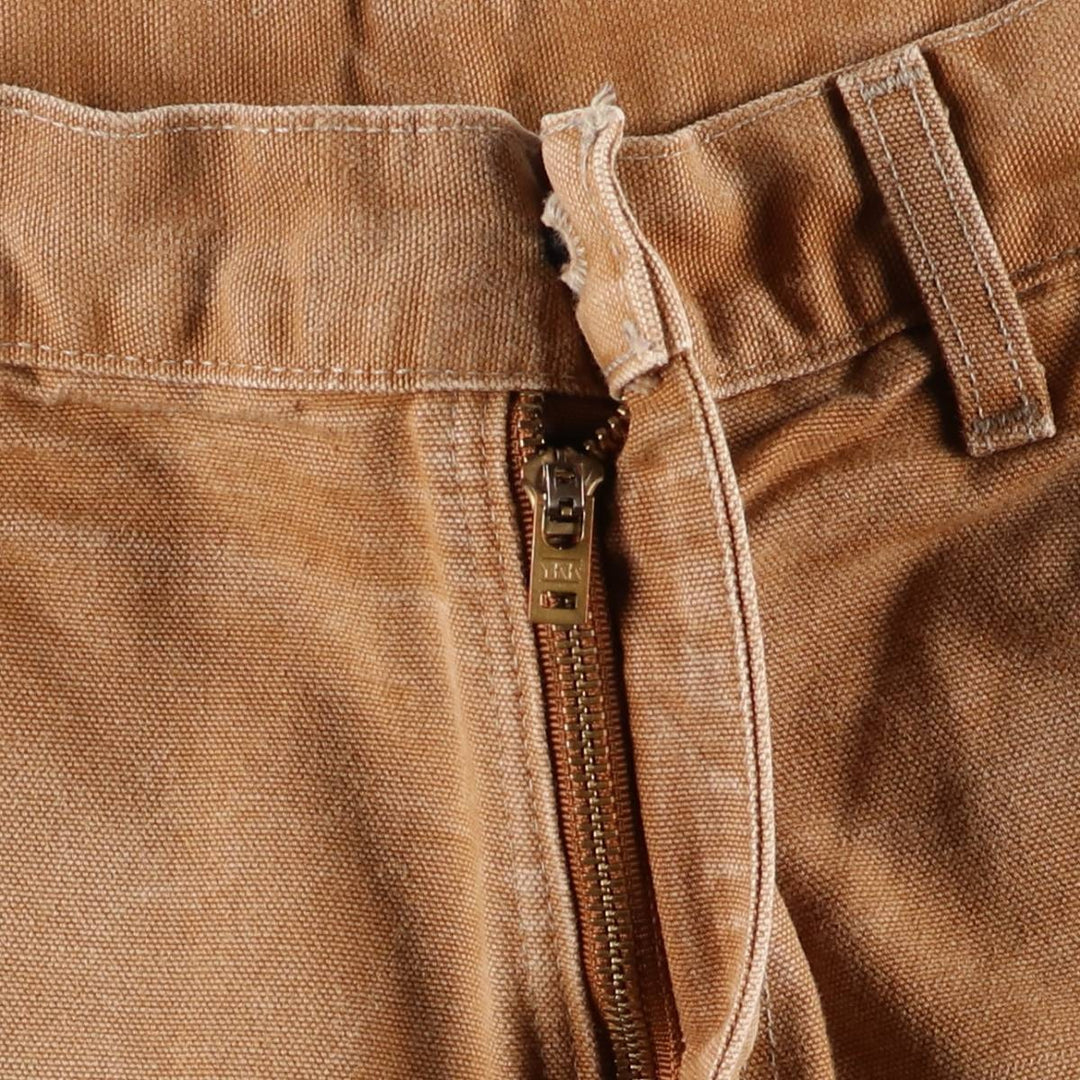 Carhartt Loose Original Fit Double Knee Duck Painter Pants, Made in USA, Men's W34 cotton brown type Vintage Second Hand