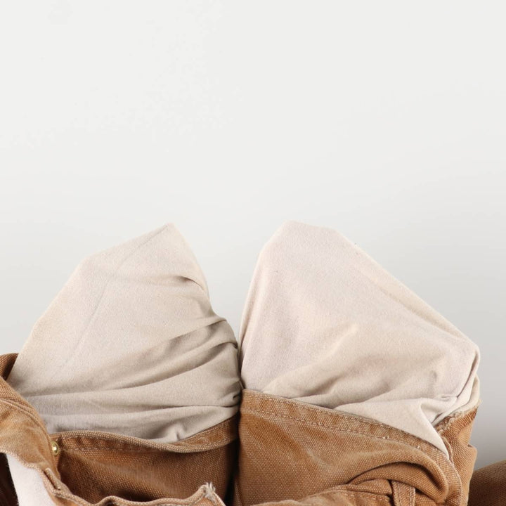 Carhartt Loose Original Fit Double Knee Duck Painter Pants, Made in USA, Men's W34 cotton brown type Vintage Second Hand