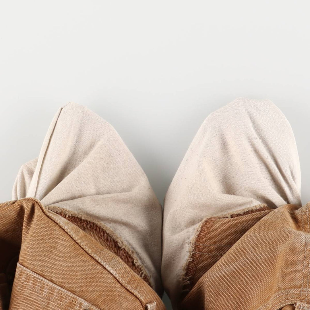 Carhartt Loose Original Fit Double Knee Duck Painter Pants, Made in USA, Men's W34 cotton brown type Vintage Second Hand