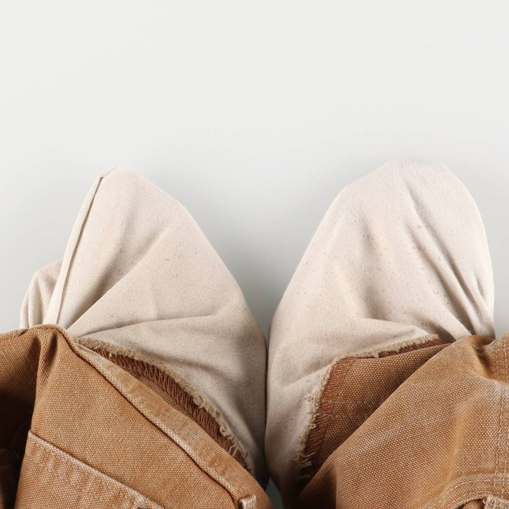 Carhartt Loose Original Fit Double Knee Duck Painter Pants, Made in USA, Men's W34 cotton brown type Vintage Second Hand