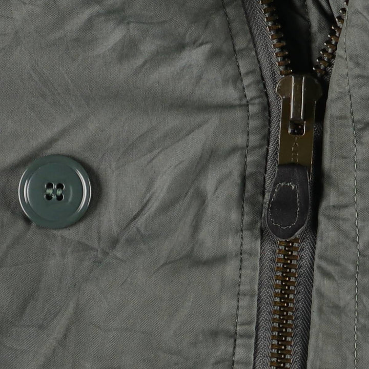 1980'S US Military N-3B Flight Jacket, Made in USA, Medium, Men's Size M, Vintage cotton gray type Vintage Second Hand