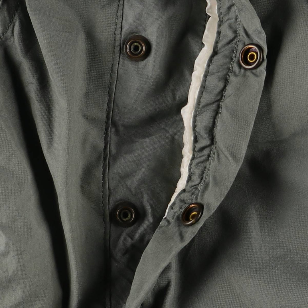 1980'S US Military N-3B Flight Jacket, Made in USA, Medium, Men's Size M, Vintage cotton gray type Vintage Second Hand