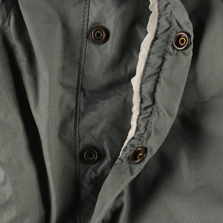 1980'S US Military N-3B Flight Jacket, Made in USA, Medium, Men's Size M, Vintage cotton gray type Vintage Second Hand