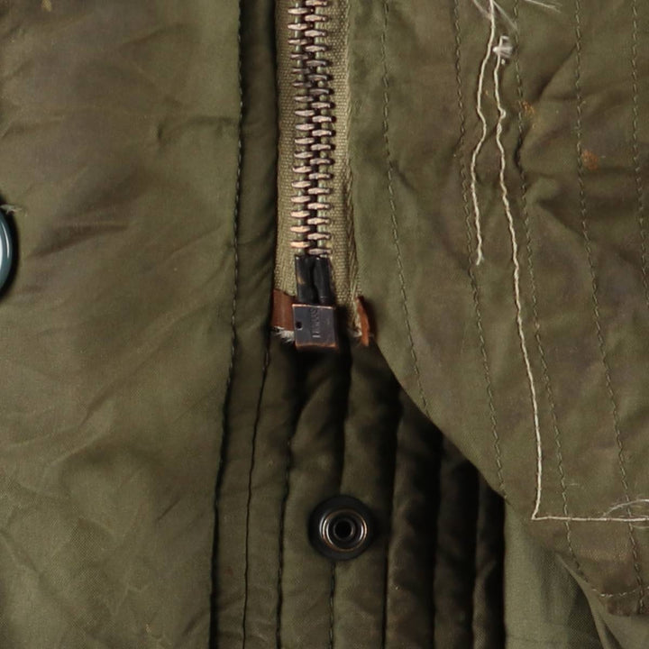 1970'S US Military N-3B Flight Jacket, Made in USA, Small, Men's Size Small, Vintage unclear Khaki type Vintage Second Hand
