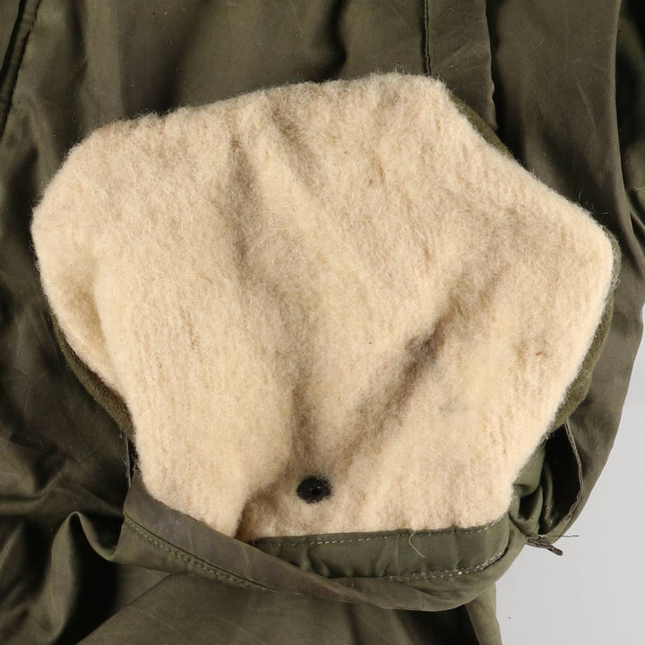 1970'S US Military N-3B Flight Jacket, Made in USA, Small, Men's Size Small, Vintage unclear Khaki type Vintage Second Hand