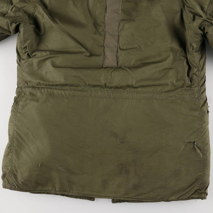 1970'S US Military N-3B Flight Jacket, Made in USA, Small, Men's Size Small, Vintage unclear Khaki type Vintage Second Hand