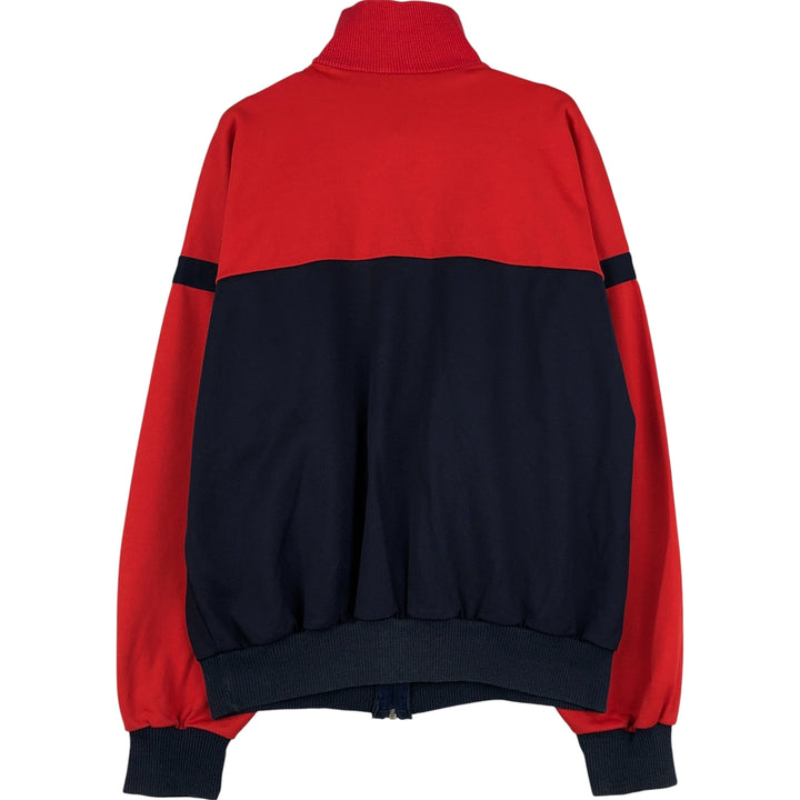 70'S Adidas VENTEX ATP Jersey Track Jacket Made in France Men's M Size Vintage polyester red type Vintage Second Hand