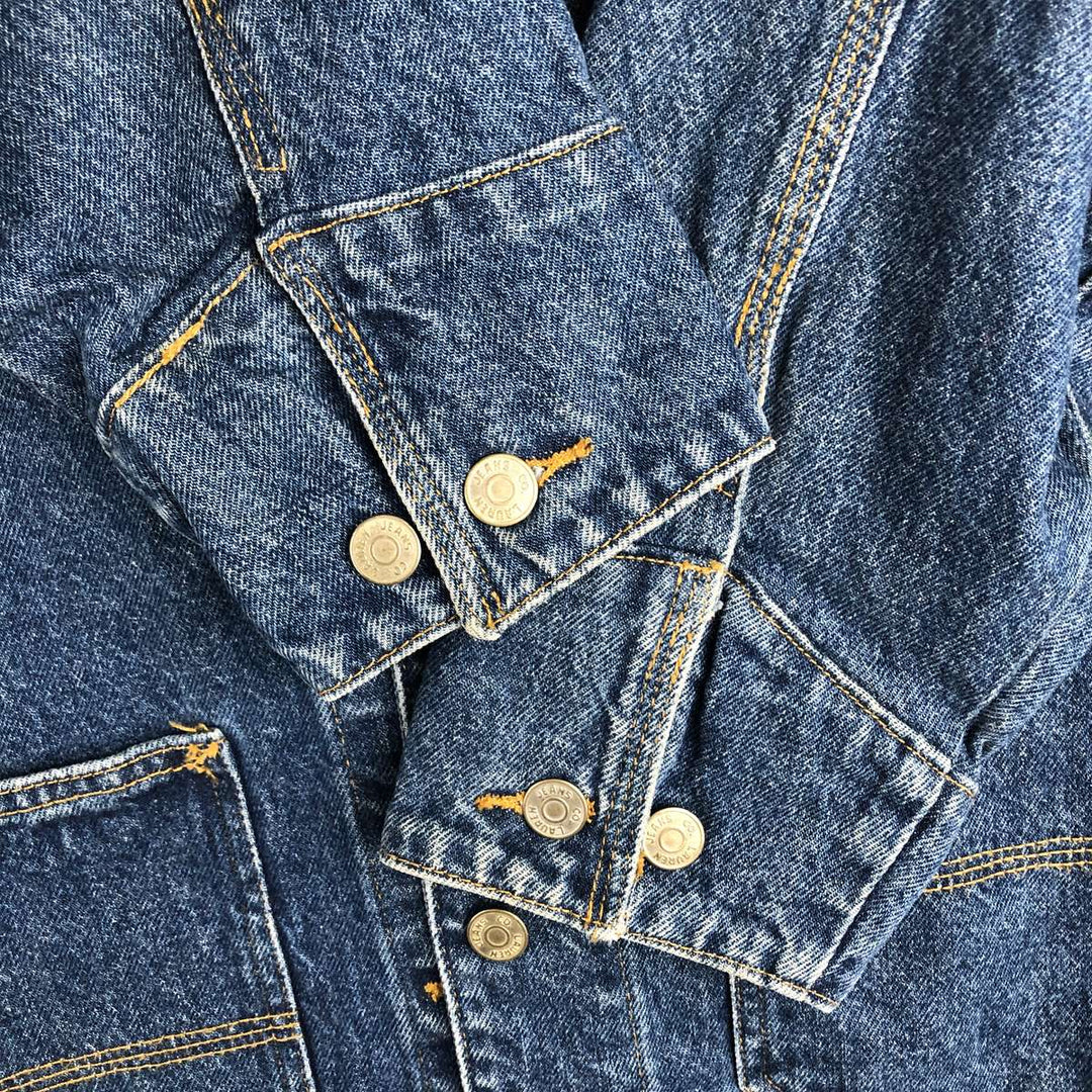 2000'S Ralph Lauren LAUREN JEANS CO denim coveralls, women's size L (approx.) cotton blue type Vintage Second Hand