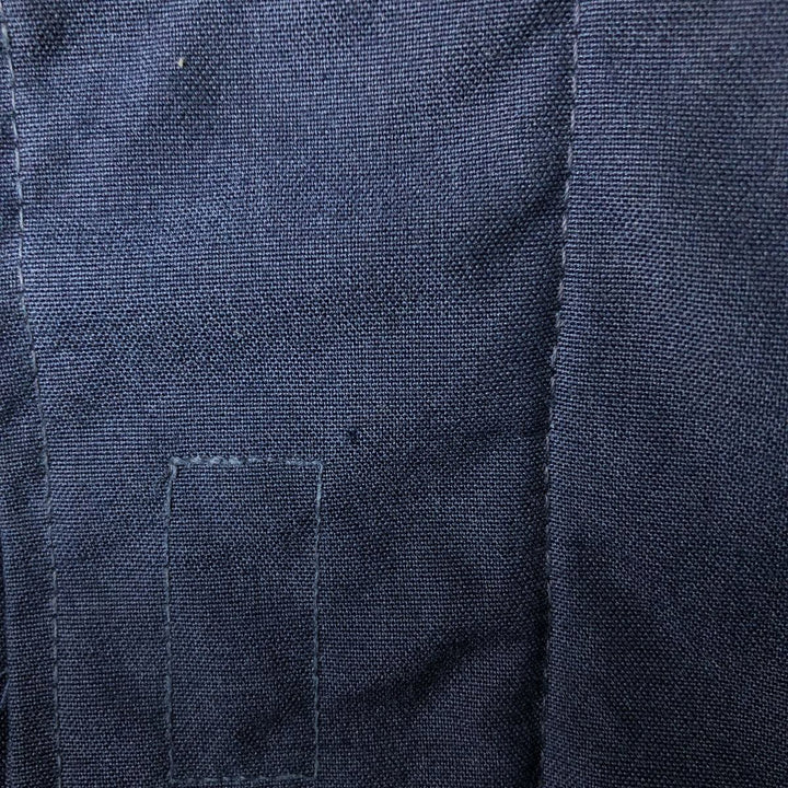 1990'S US Navy Aramid Deck Jacket, Made in USA, Size Medium (38-40), Men's M Aramid navy blue type Vintage Second Hand