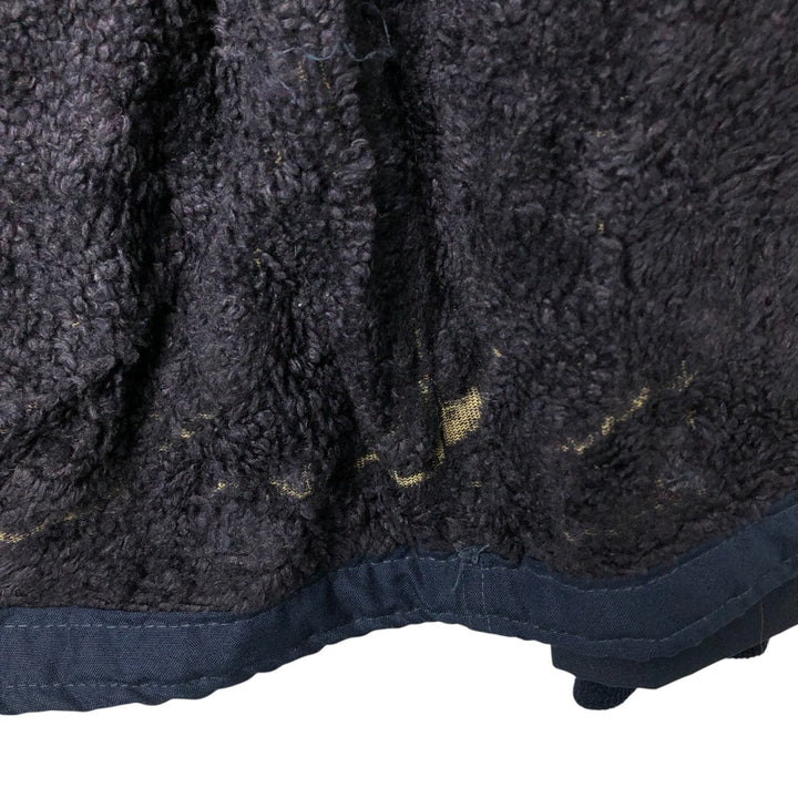 1990'S US Navy Aramid Deck Jacket, Made in USA, Size Medium (38-40), Men's M Aramid navy blue type Vintage Second Hand