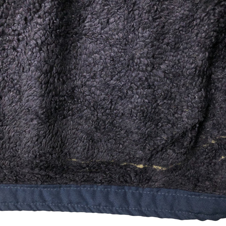 1990'S US Navy Aramid Deck Jacket, Made in USA, Size Medium (38-40), Men's M Aramid navy blue type Vintage Second Hand