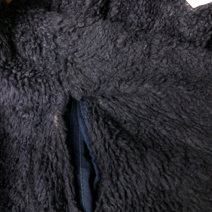 1990'S US Navy Aramid Deck Jacket, Made in USA, Size Medium (38-40), Men's M Aramid navy blue type Vintage Second Hand