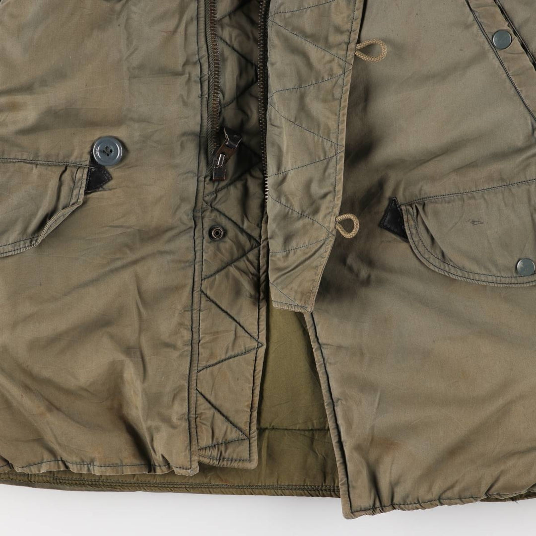 Vintage US Military N-3B Flight Jacket, Small, Men's Size Small unclear Khaki type Vintage Second Hand