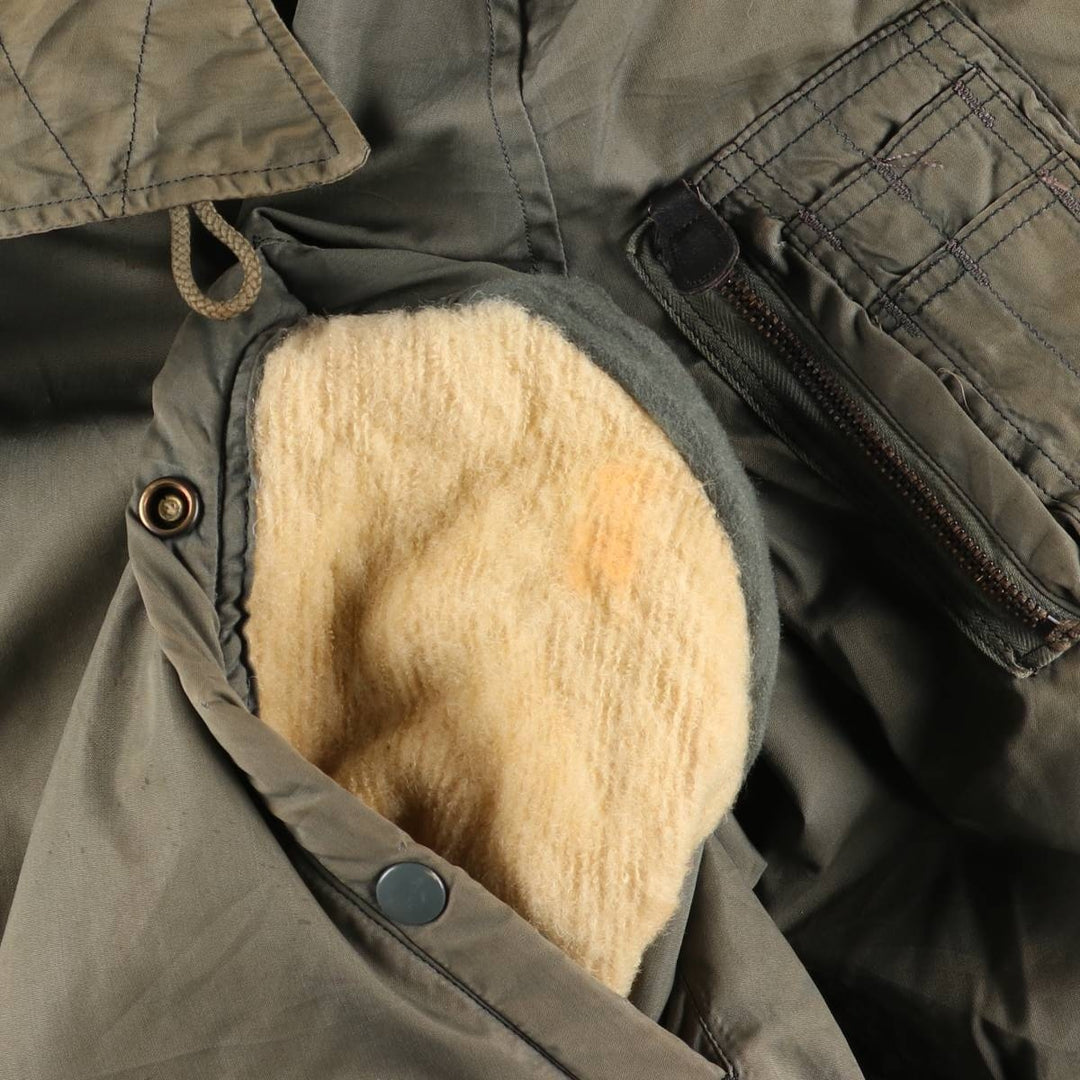 Vintage US Military N-3B Flight Jacket, Small, Men's Size Small unclear Khaki type Vintage Second Hand