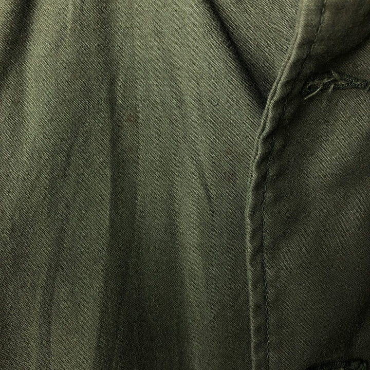 Authentic 1970'S US Navy A-2 Deck Jacket with Back Stencil, Made in USA, Medium (38-40), Men's Size M unclear Khaki type Vintage Second Hand