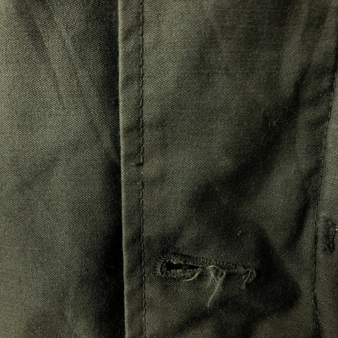 Authentic 1970'S US Navy A-2 Deck Jacket with Back Stencil, Made in USA, Medium (38-40), Men's Size M unclear Khaki type Vintage Second Hand