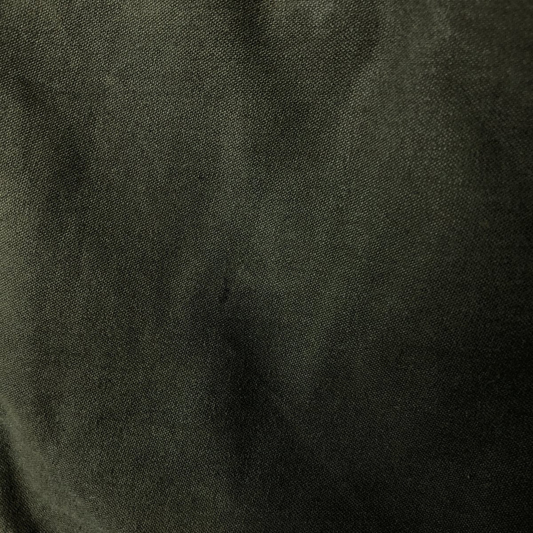 Authentic 1970'S US Navy A-2 Deck Jacket with Back Stencil, Made in USA, Medium (38-40), Men's Size M unclear Khaki type Vintage Second Hand