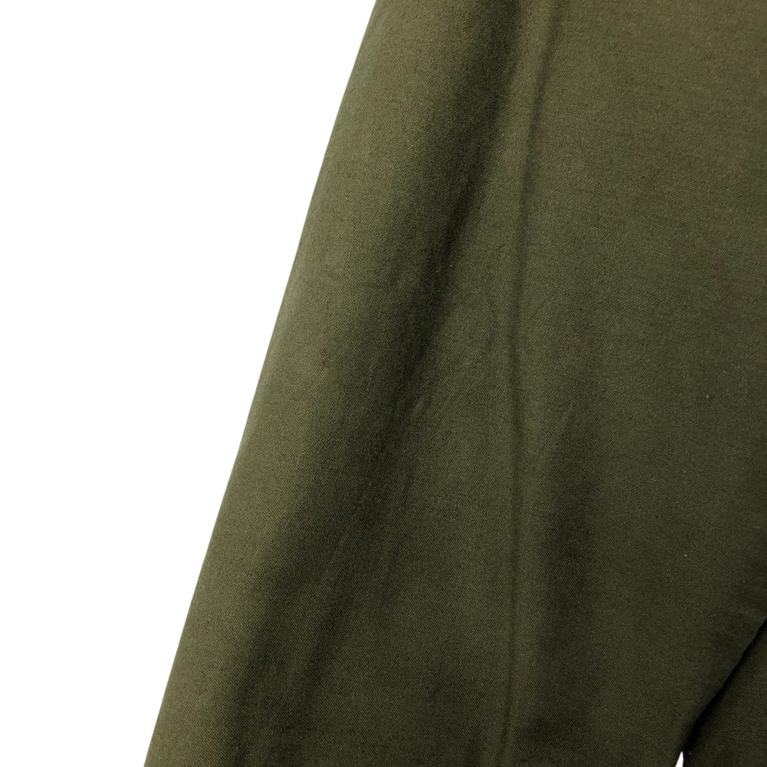 Authentic 1970'S US Navy A-2 Deck Jacket with Back Stencil, Made in USA, Medium (38-40), Men's Size M unclear Khaki type Vintage Second Hand