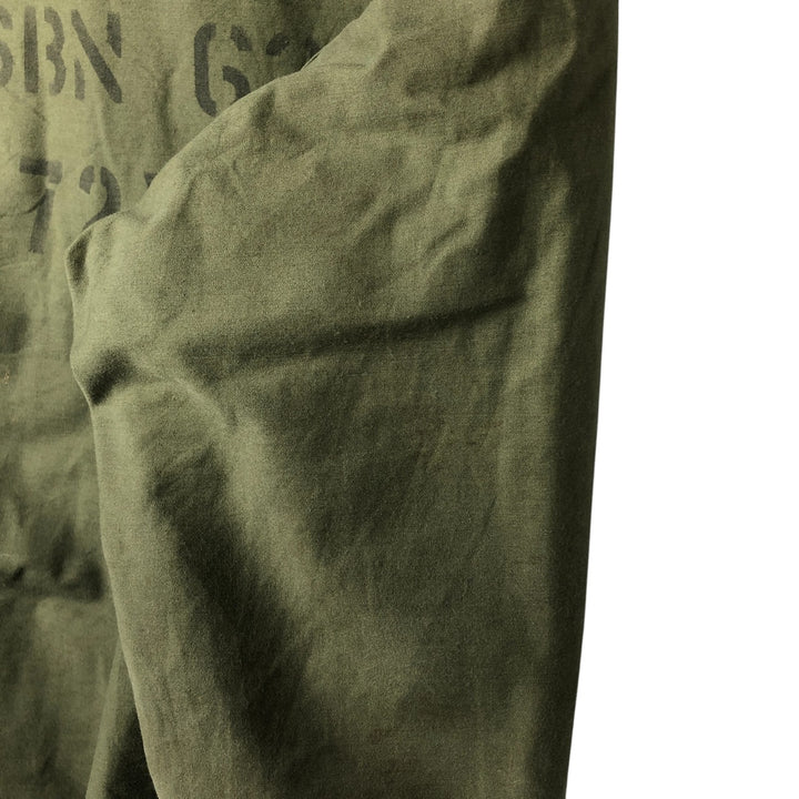 Authentic 1970'S US Navy A-2 Deck Jacket with Back Stencil, Made in USA, Medium (38-40), Men's Size M unclear Khaki type Vintage Second Hand