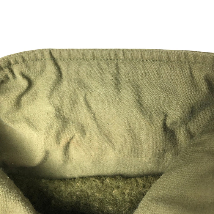 Authentic 1970'S US Navy A-2 Deck Jacket with Back Stencil, Made in USA, Medium (38-40), Men's Size M unclear Khaki type Vintage Second Hand