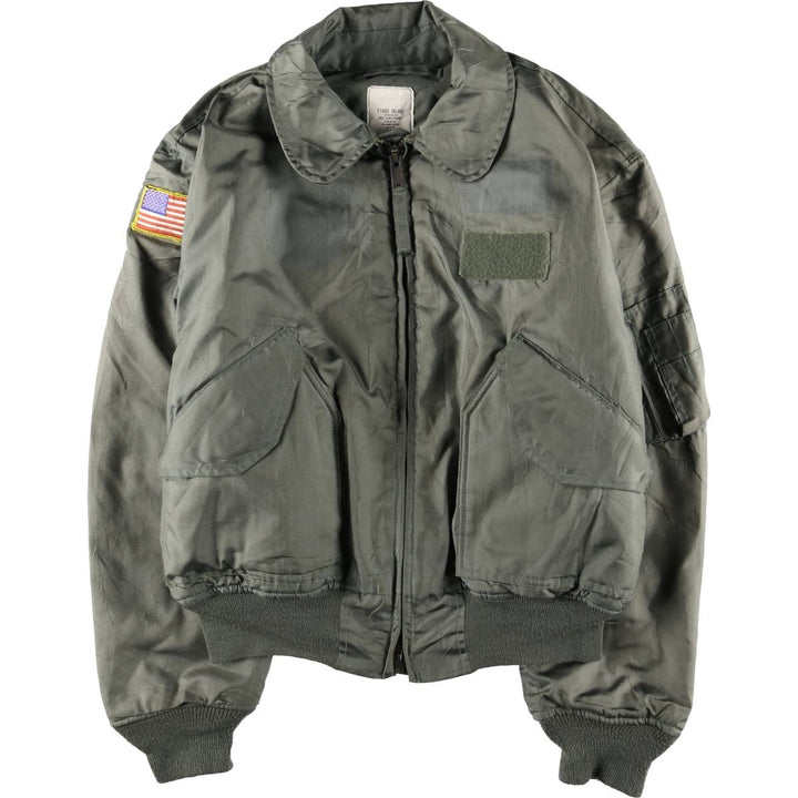 80's US military actual product CWU-45 Aramid Khaki type Vintage Second Hand