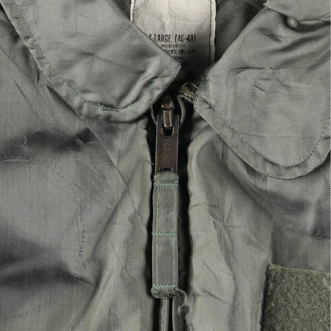 80's US military actual product CWU-45 Aramid Khaki type Vintage Second Hand