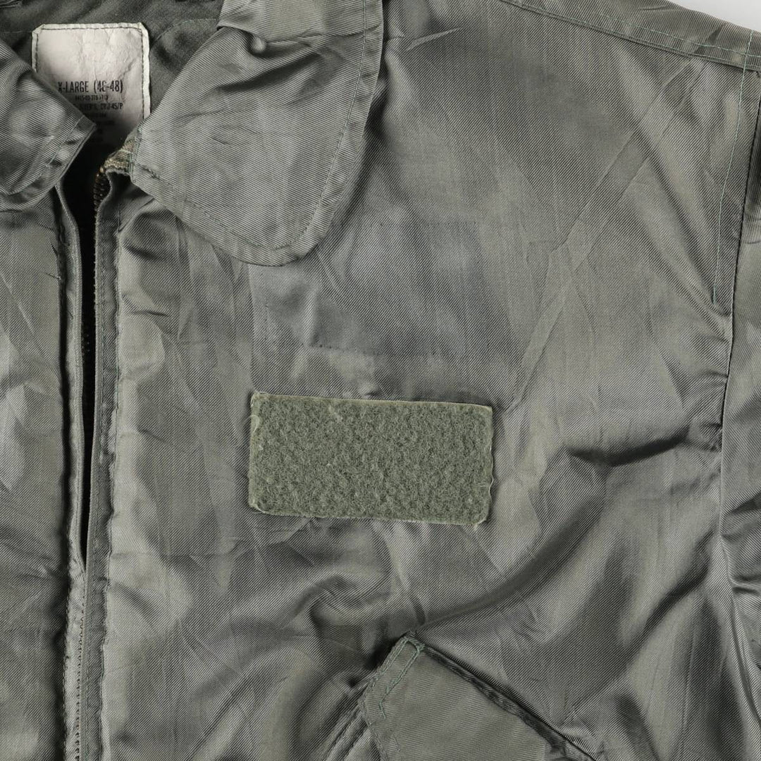 80's US military actual product CWU-45 Aramid Khaki type Vintage Second Hand